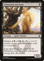 Disowned Ancestor (KTK-070) - common - Foil