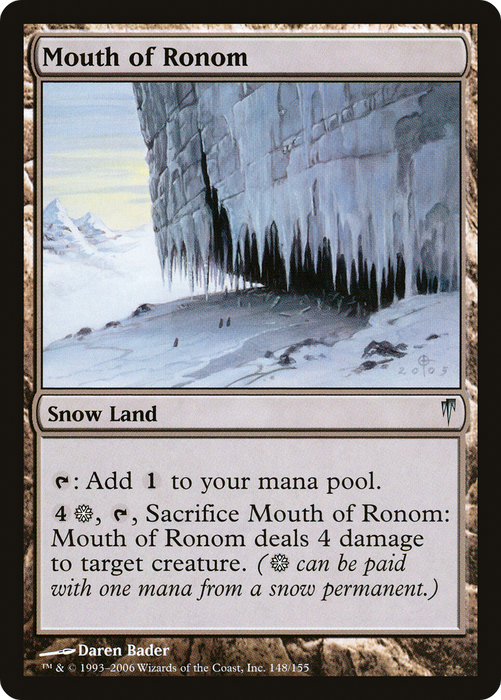 Mouth of Ronom (CSP-148) - uncommon - Foil