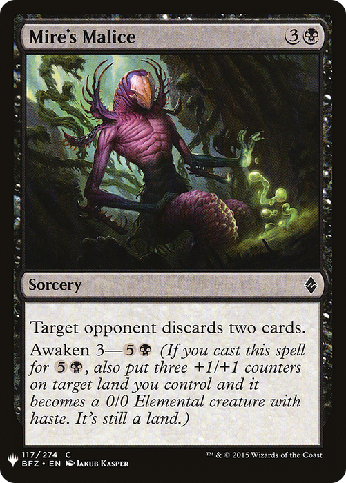 Mire's Malice (LIST-BFZ-117) - common