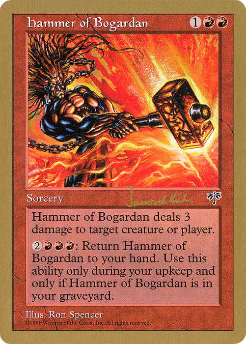Hammer of Bogardan (WCD-JK181) - rare