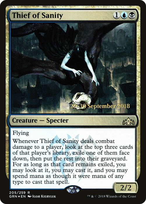 Thief of Sanity (PRE-205S) - rare - Foil