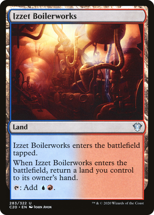 Izzet Boilerworks (C20-283) - uncommon