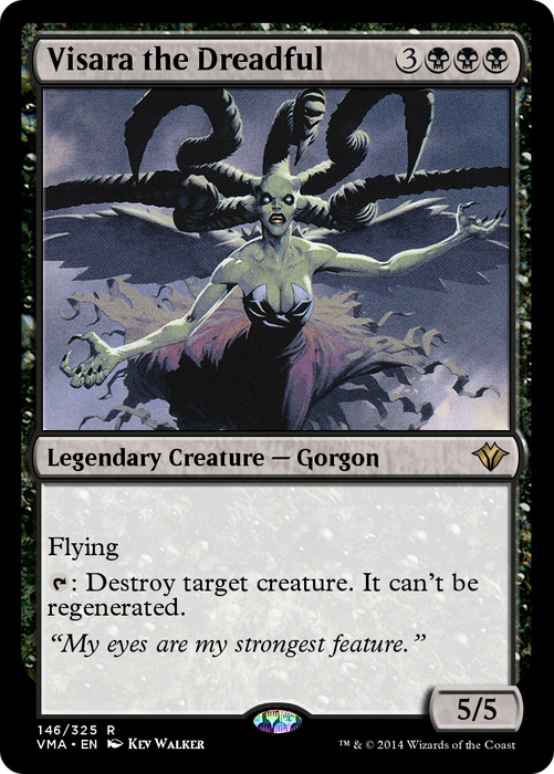 Visara the Dreadful (VMA-146) - rare - Foil