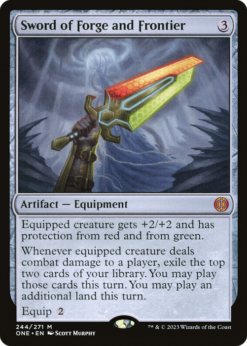 Sword of Forge and Frontier (ONE-244) - mythic - Foil