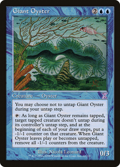 Giant Oyster (TSB-022) - special - Foil