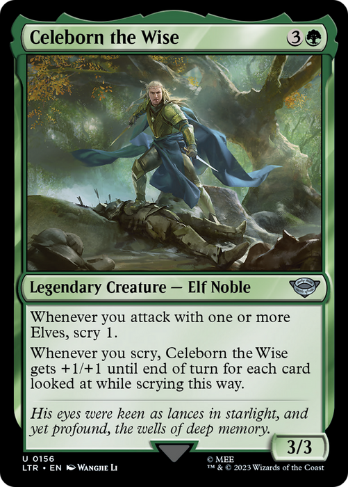 Celeborn the Wise (LTR-156) - uncommon - Foil