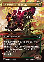 Rocketeer Boostbuggy (DFT-327) - uncommon (Borderless) - Foil