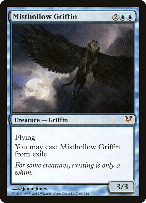 Misthollow Griffin (AVR-068) - mythic - Foil