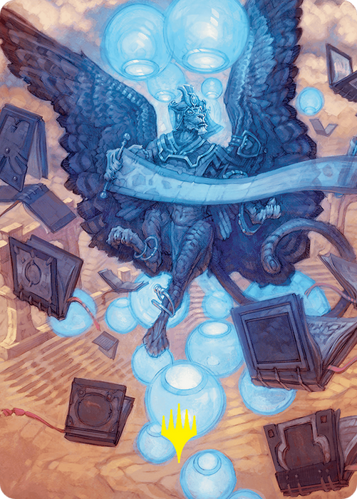 Sphinx of Forgotten Lore // Sphinx of Forgotten Lore (AFDN-033) - common (Borderless) - Foil