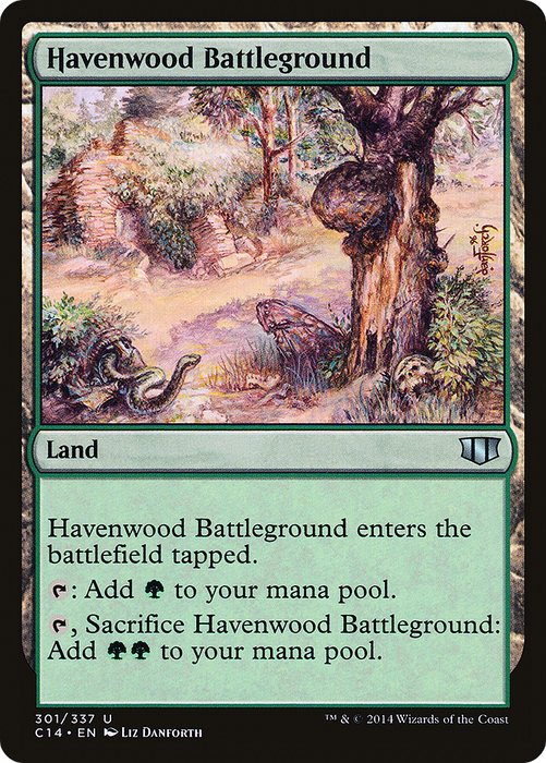 Havenwood Battleground (C14-301) - uncommon