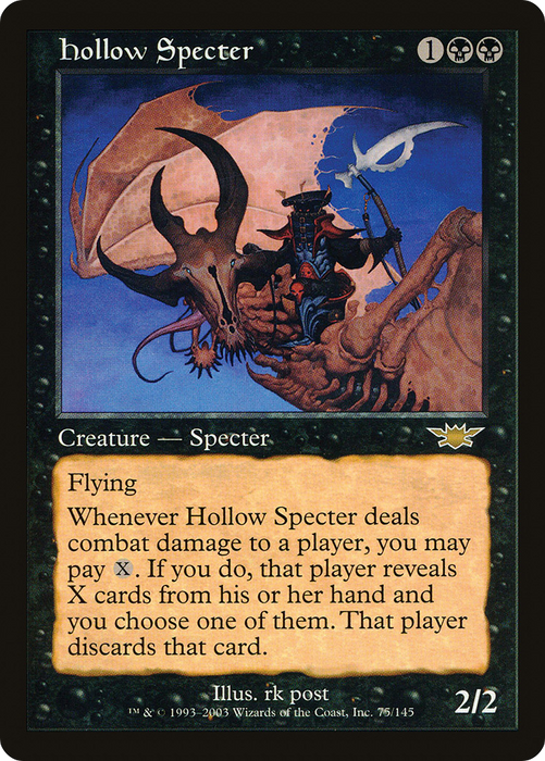 Hollow Specter (LGN-075) - rare