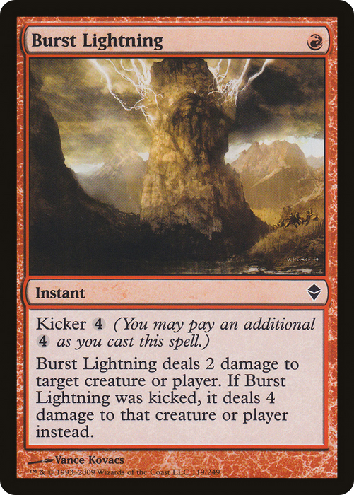 Burst Lightning (ZEN-119) - common - Foil