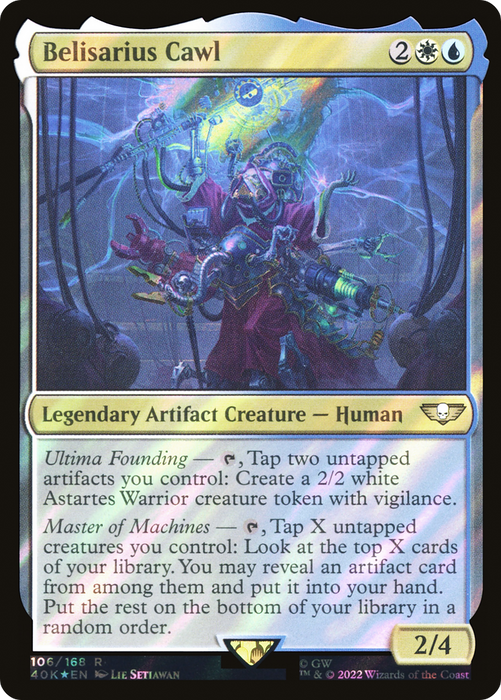 Belisarius Cawl (40K-106★) - rare - Foil