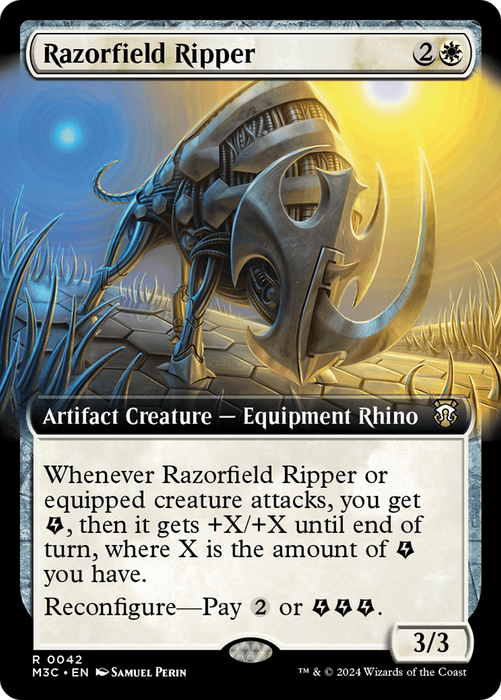Razorfield Ripper (M3C-042) - rare: (Extended Art)