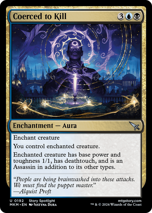 Coerced to Kill (MKM-192) - uncommon - Foil