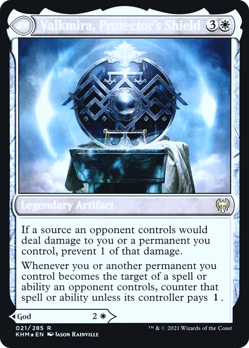 Reidane, God of the Worthy // Valkmira, Protector's Shield (PRE-21S) - rare - Foil