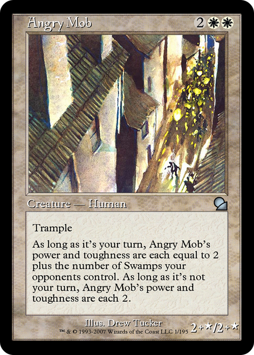 Angry Mob (ME1-001) - uncommon - Foil