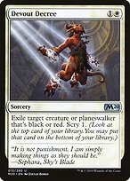 Devout Decree (M20-013) - uncommon