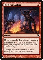 Faithless Looting (LIST-DDK-59) - common