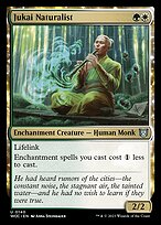 Jukai Naturalist (WOC-140) - uncommon: (enchantment)