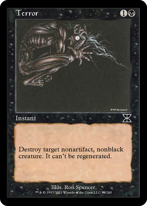 Terror (ME4-099) - common - Foil