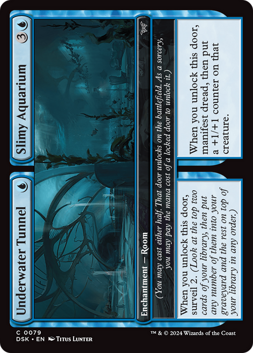 Underwater Tunnel // Slimy Aquarium (DSK-079) - common - Foil