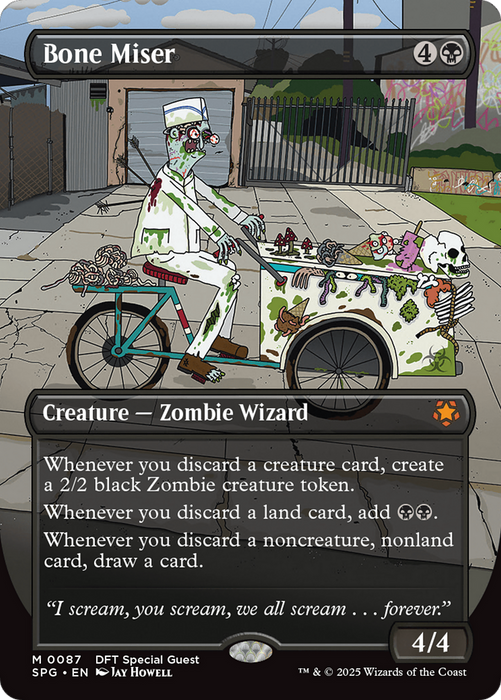 Bone Miser (SPG-087) - mythic (Borderless)