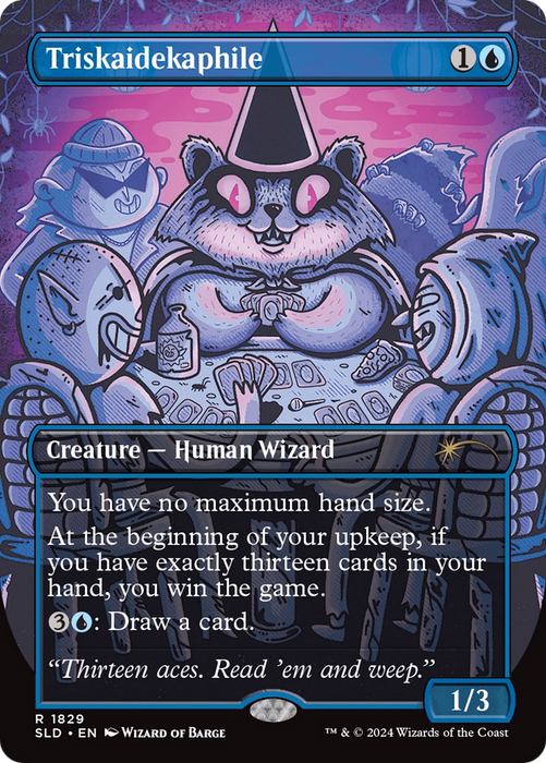 Triskaidekaphile (SLD-1829) - rare (Borderless) - Foil