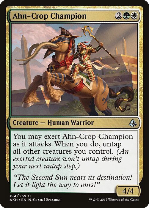 Ahn-Crop Champion (AKH-194) - uncommon