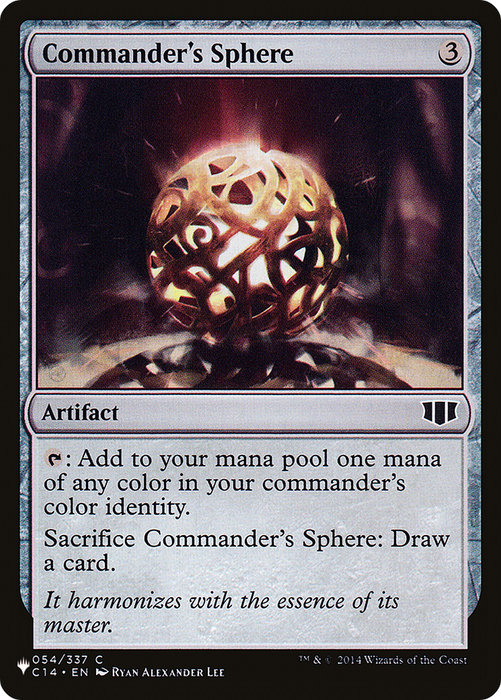 Commander's Sphere (LIST-C14-54) - common