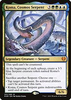Koma, Cosmos Serpent (KHM-221) - mythic