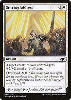 Stirring Address (MH1-032) - common