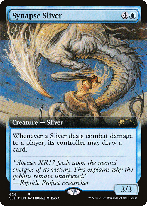 Synapse Sliver (SLD-626) - rare: (Extended Art) - Foil