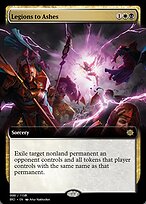 Legions to Ashes (PRM-105784) - rare