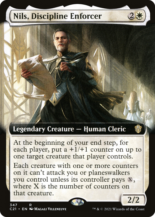 Nils, Discipline Enforcer (C21-347) - rare: (Extended Art)