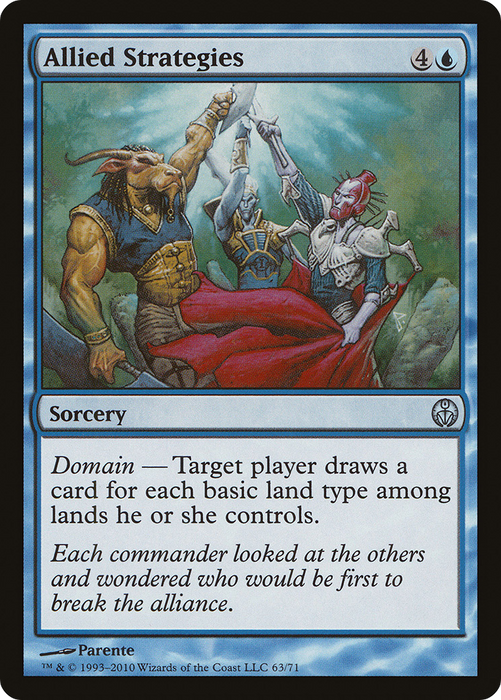 Allied Strategies (DDE-063) - uncommon