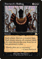 Patriarch's Bidding (ONS-161) - rare - Foil
