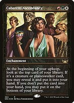 Cabaretti Ascendancy (SNC-364) - rare: (Showcase) - Foil