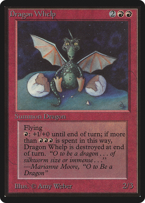 Dragon Whelp (LEB-142) - uncommon