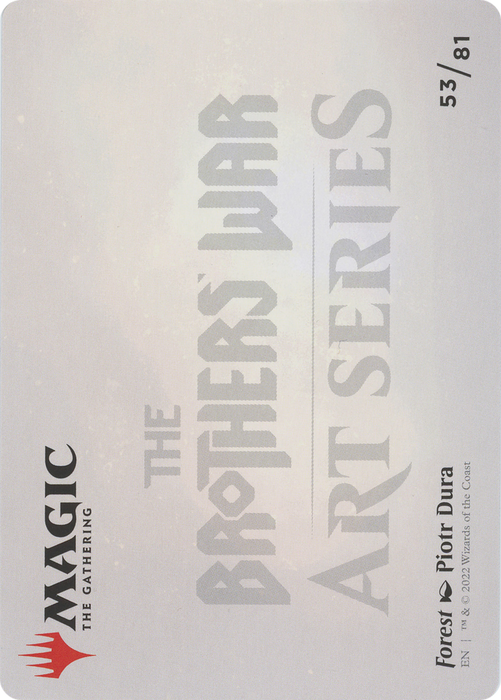 Forest // Forest (ABRO-053) - common (Borderless) - Foil