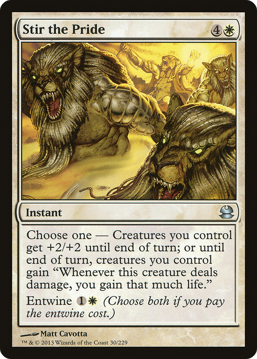 Stir the Pride (MMA-030) - uncommon - Foil