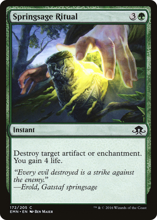 Springsage Ritual (EMN-172) - common