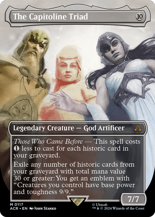 The Capitoline Triad (ACR-117) - mythic (Borderless) - Foil