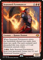 Seasoned Pyromancer (MH1-145) - mythic - Foil