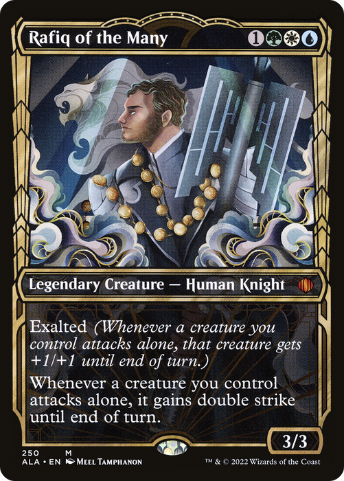 Rafiq of the Many (LIST-250) - mythic: (Showcase)