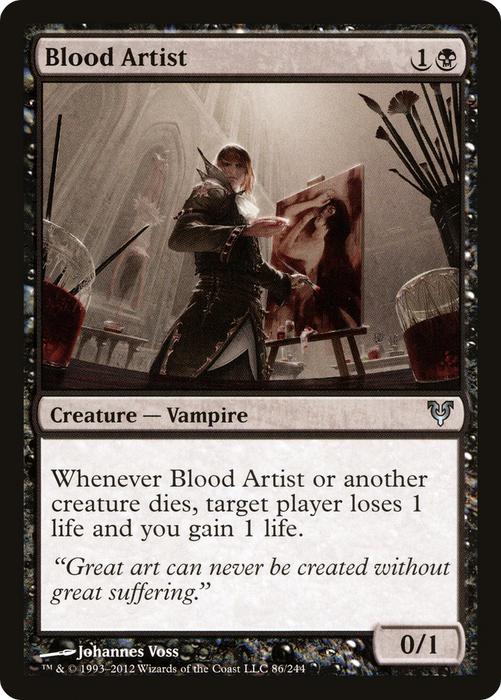 Blood Artist (AVR-086) - uncommon