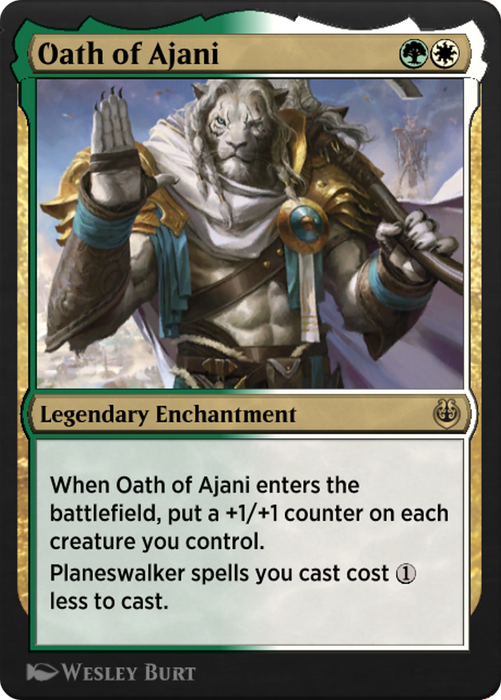 Oath of Ajani (KLR-200) - rare