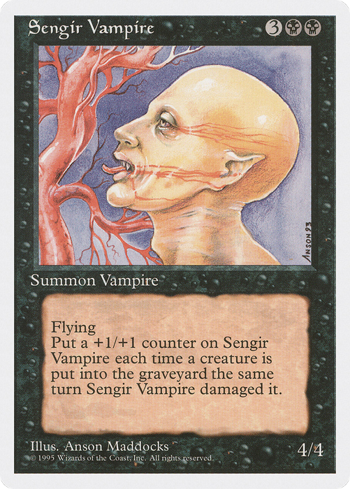 Sengir Vampire (4ED-160) - uncommon