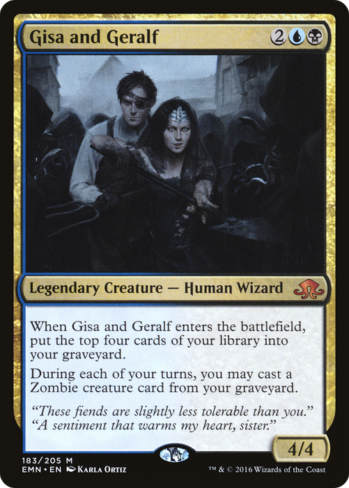 Gisa and Geralf (EMN-183) - mythic - Foil