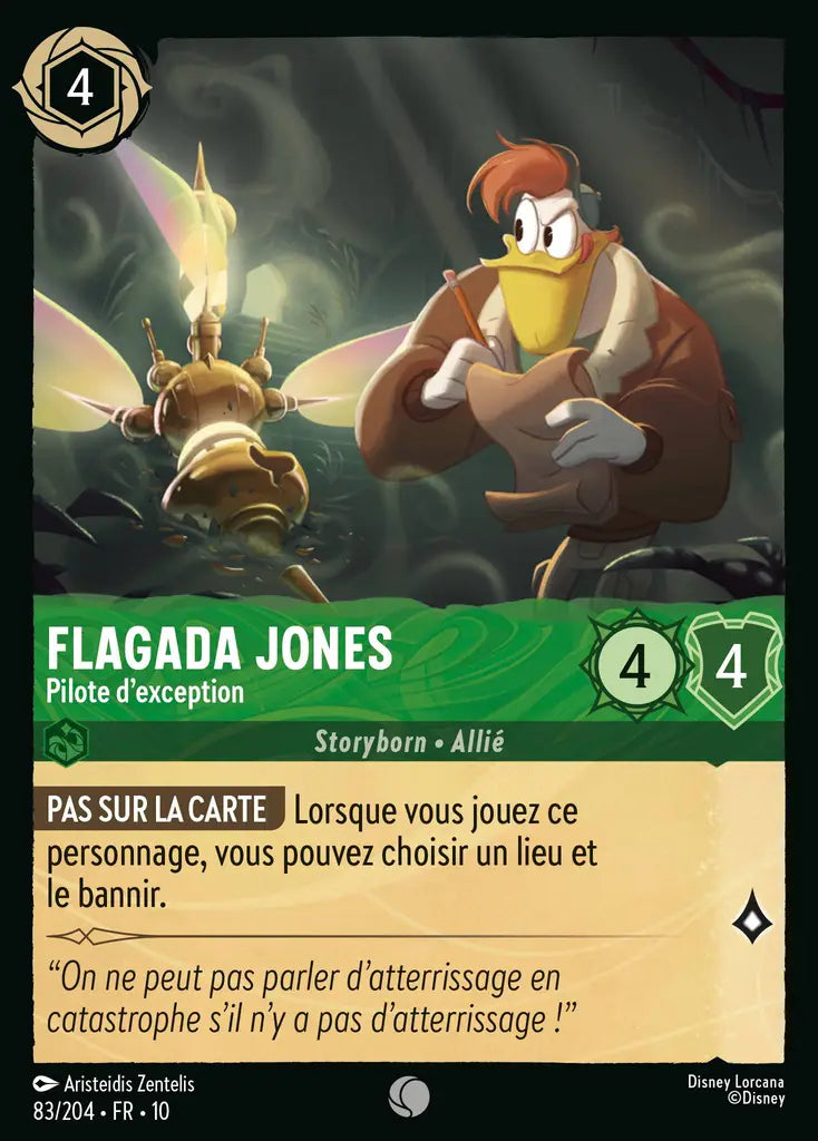 Flagada Jones - Pilote d'exception (83/204) - LDLP - Commune - Cold Foil